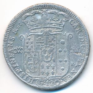 Naples, 120 grana, 1748–1749