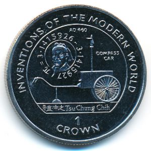 Isle of Man, 1 crown, 1995