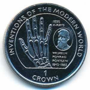 Isle of Man, 1 crown, 1995