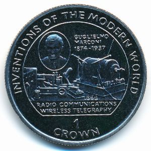 Isle of Man, 1 crown, 1995