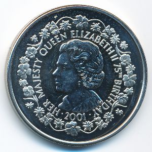 Фолклендские острова, 50 пенсов (2001 г.)