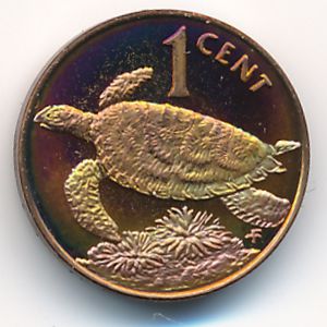 Virgin Islands, 1 cent, 1985