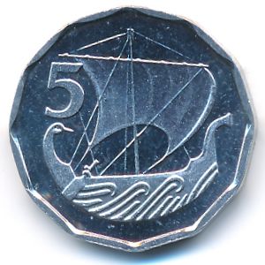 Кипр, 5 мил (1982 г.)