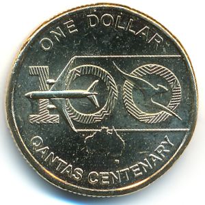 Australia, 1 dollar, 2020