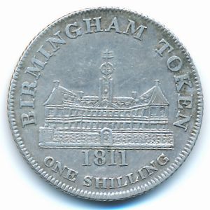 Birmingham, 1 shilling, 1811