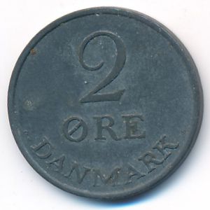 Дания, 2 эре (1957 г.)