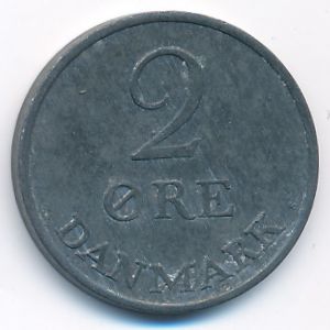 Дания, 2 эре (1965 г.)