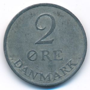 Дания, 2 эре (1966 г.)