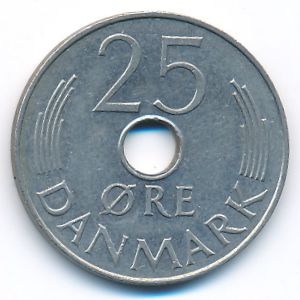 Дания, 25 эре (1977 г.)