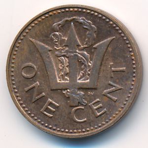 Барбадос, 1 цент (1980 г.)