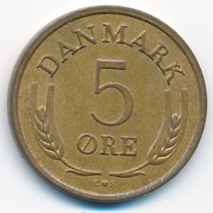 Дания, 5 эре (1970 г.)