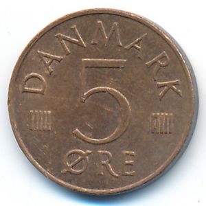 Denmark, 5 ore, 1983