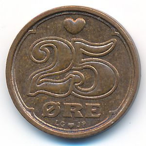 Дания, 25 эре (1994 г.)