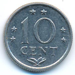Antilles, 10 cents, 1978