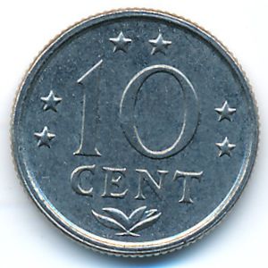 Antilles, 10 cents, 1978