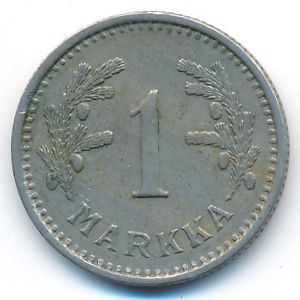 Finland, 1 markka, 1933