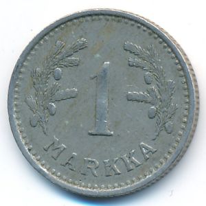 Finland, 1 markka, 1938