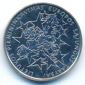 Литва, 1 лит (2013 г.)