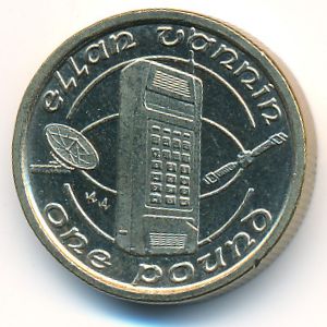 Остров Мэн, 1 фунт (1995 г.)