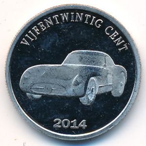 Saba., 25 cents, 2014