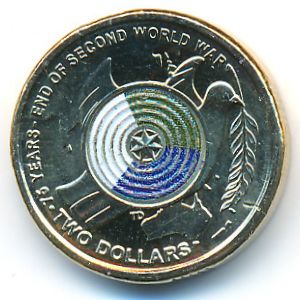 Австралия, 2 доллара (2020 г.)