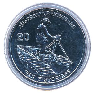 Австралия, 20 центов (2011 г.)