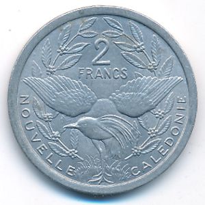Новая Каледония, 2 франка (1977 г.)