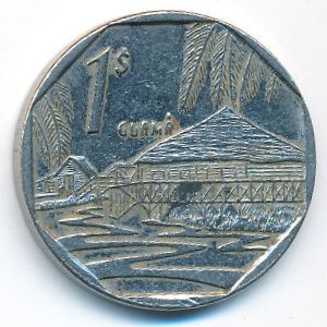 Куба, 1 песо (1998 г.)