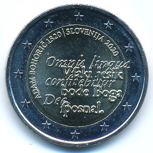 Slovenia, 2 euro, 2020