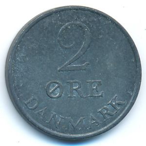 Дания, 2 эре (1957 г.)