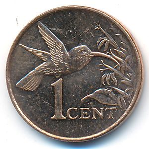 Trinidad & Tobago, 1 cent, 2009