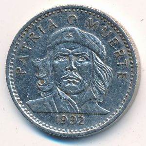 Cuba, 3 pesos, 1992