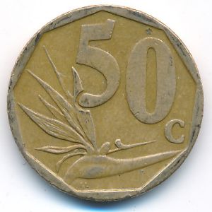 ЮАР, 50 центов (2008 г.)