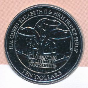 Fiji, 10 dollars, 2011