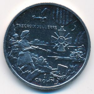 Isle of Man, 1 crown, 2004