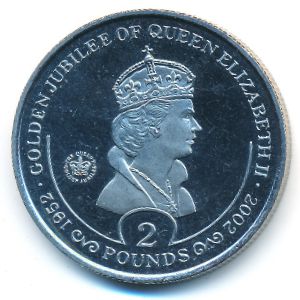 Южная Джорджия и Южные Сендвичевы острова, 2 pounds, 2002