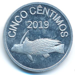 Cabinda., 5 centimos, 2019