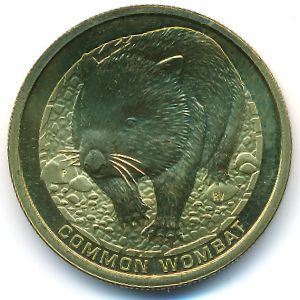 Australia, 1 dollar, 2008