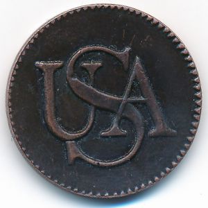 USA, 1 цент , 