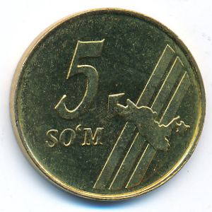 Узбекистан, 5 сум (2001 г.)