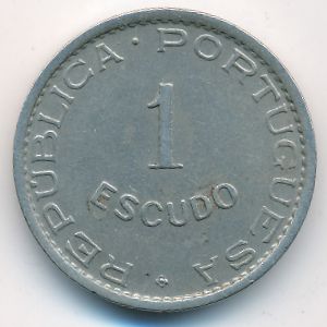 Mozambique, 1 escudo, 1950