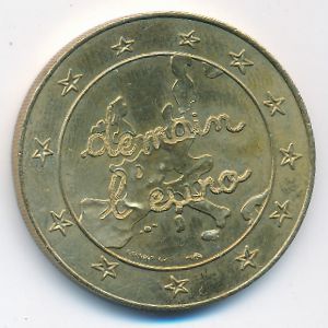 France., 1.5 euro, 1996