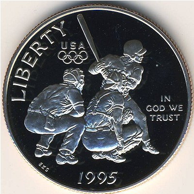США, 1/2 доллара (1995 г.)