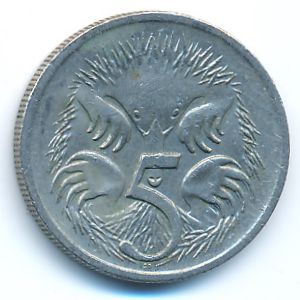 Australia, 5 cents, 1999