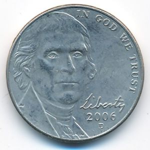 USA, 5 cents, 2006