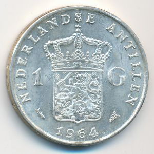 Antilles, 1 gulden, 1964