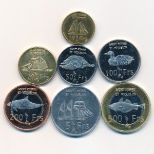 Saint Pierre and Miquelon, Набор монет, 2013