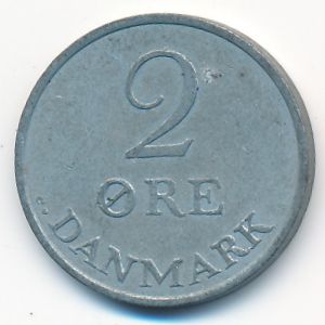 Denmark, 2 ore, 1971