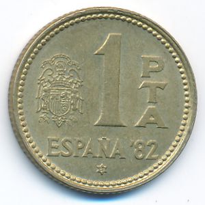 Испания, 1 песета (1980 г.)