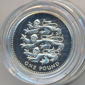 Great Britain, 1 pound, 2002